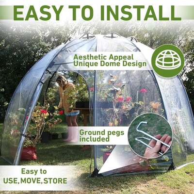 Sun Bubble Plant House Dome Conservatory Large