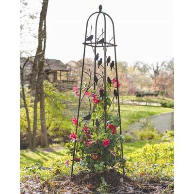 Perching Birds Obelisk 1.6m