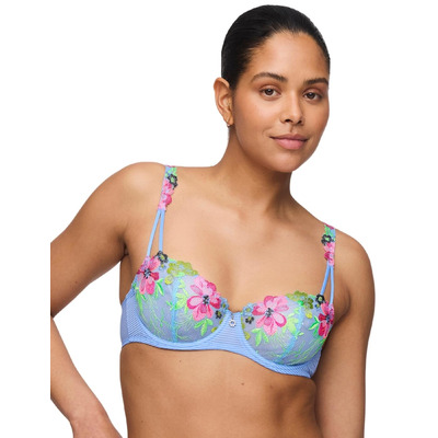 Marie Jo Odilly Balcony Bra - Santorini Blue - 34D