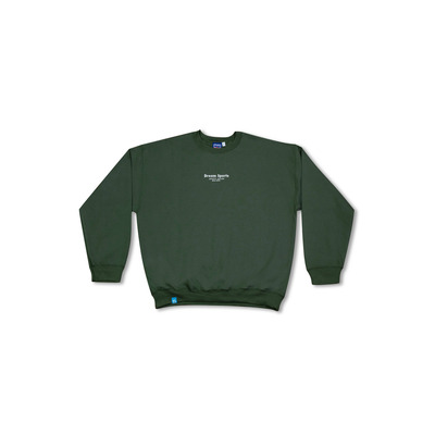 Sweatshirt in Military Green with Dream Sports Logo Embroidery