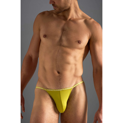 TEAMM8 Glide Micro Brief - Chartreuse