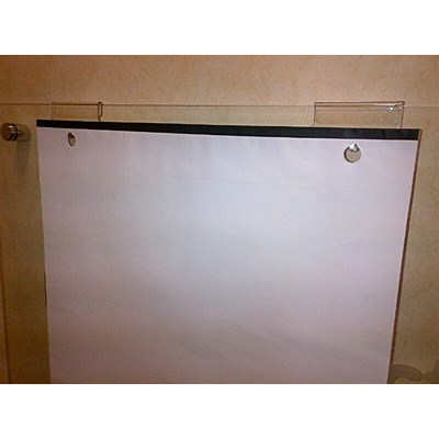 Hook-on Flipchart Pad Holder