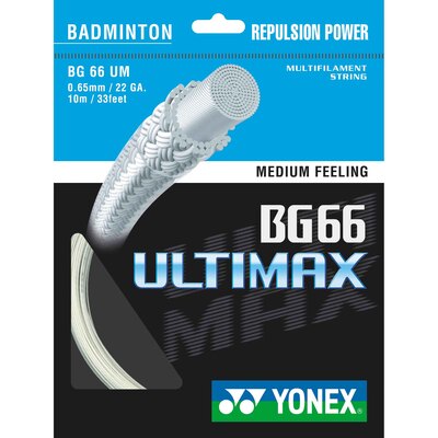 Yonex BG-66 Ultimax Badminton String - 10m Set