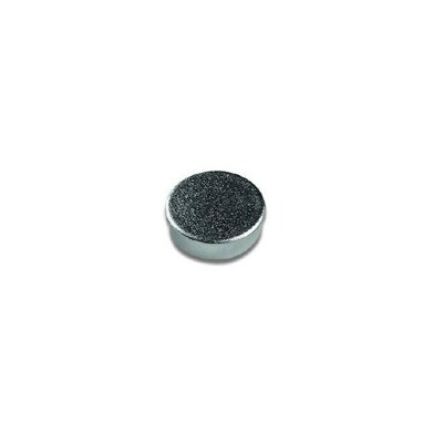Bi-Office Magnets 20mm Silver, Pack of 10