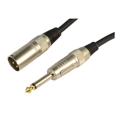 Cobra 1/4" Mono Jack to Male XLR Leads 1.5 Metres