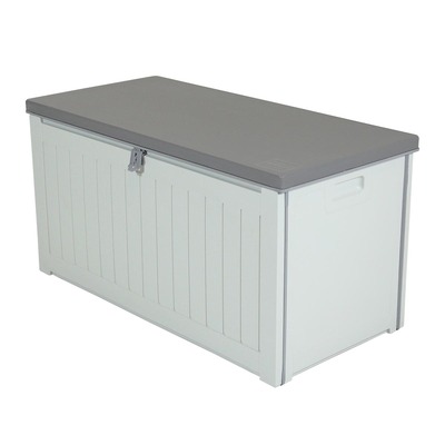 190L Outdoor Plastic Storage Box - Grey