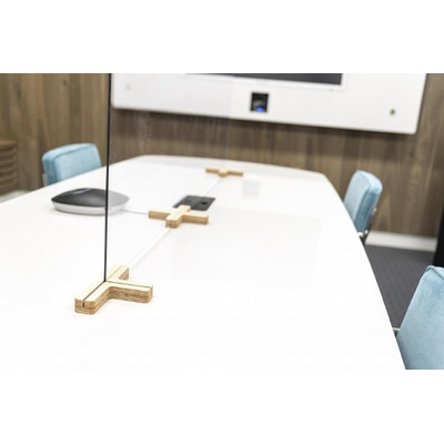 Clear Desk Divider Components