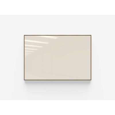 'Area' Oak Framed Glass Board
