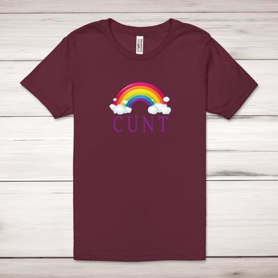 Rainbow Swearing Adult T-Shirt