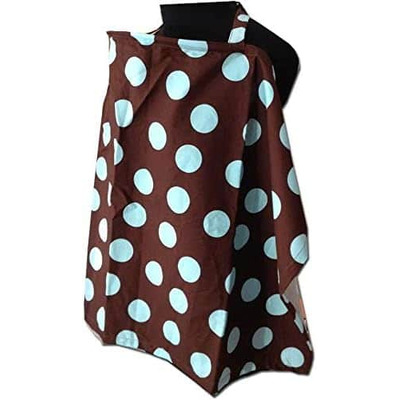 Palm & Pond Baby Blue Polka Dot Adjustable Breastfeeding Cover