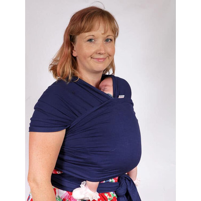 Baby Carrier All in 1 Stretchy Baby Sling, Baby Carrier, Baby Wrap Sling, Newborn, Navy Blue