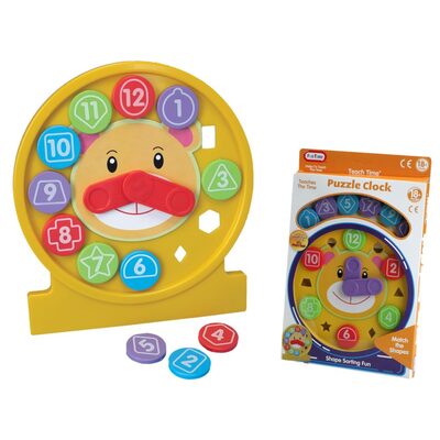 Teach Time Puzzle Clock