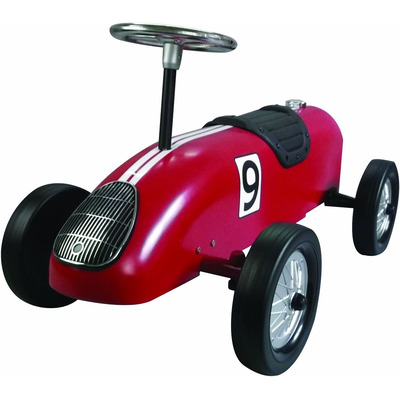 Great Gizmos Retro Racer Sit n Ride Car red