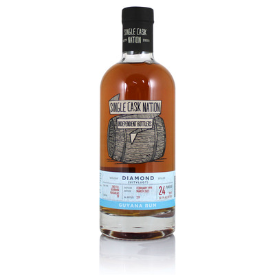 Diamond Rum 1999 24YO Cask #28  Single Cask Nation