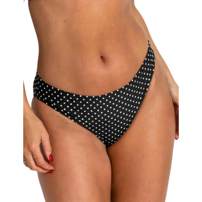 Pour Moi Sicily Bikini Brief - Black/White - 2XL - 18