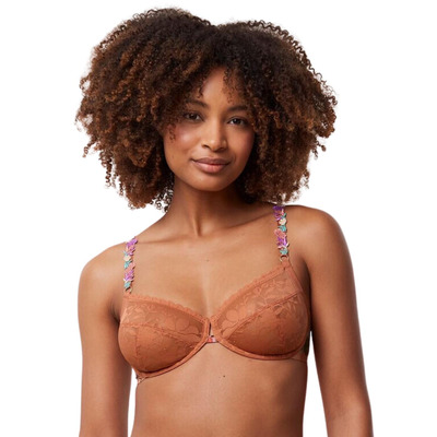 Triumph Shadow Spotlight Underwired Bra - Sugar Almond - 32D