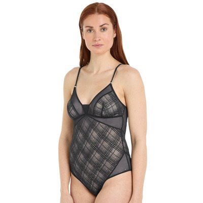 Tommy Hilfiger TH Elevated Non Wired Bodysuit - Black - L - 14
