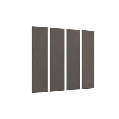 Acoustic Wall Panels 120 x 30cm, Pack of 4