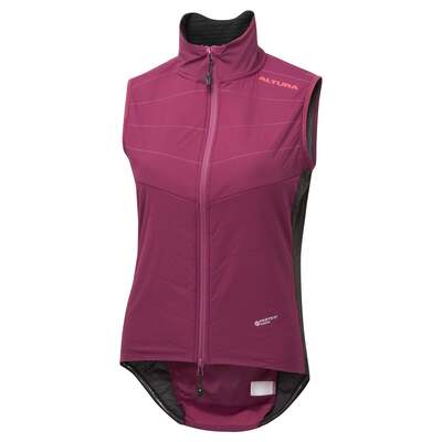 Icon Women's Rocket Insulated Cycling Gilet Purple &pipe; 8 &pipe; Altura