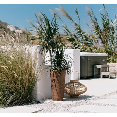 Tall Plant Pots Round Recycled Fora Eco