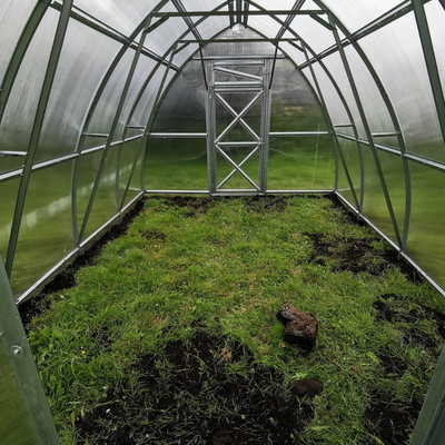 Polytunnel Greenhouse Polycarbonate 6mm Arrow 2.6m Wide