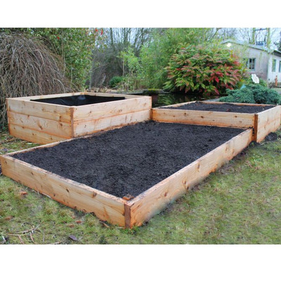 Wooden Raised Beds Cedar