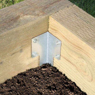 Raised Bed Steel Spikes Support System
