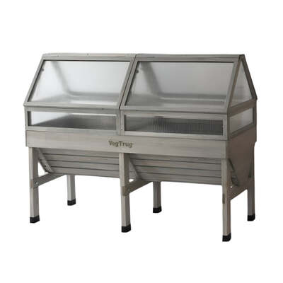 Vegtrug Cold Frame in Natural or Grey Wash
