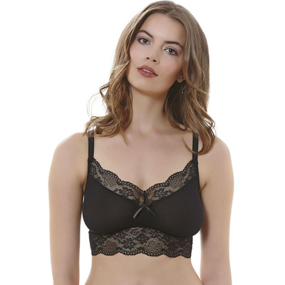 Freya Fancies Bralette Top - Black - XS - 8