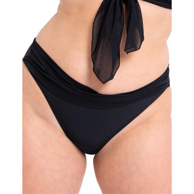 Curvy Kate Wrapsody Bikini Brief - Black - S - 10