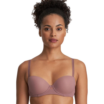 Marie Jo Louie Padded Balcony Bra - Satin Taupe - 30D
