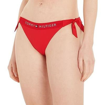 Tommy Hilfiger TH Original Tie Side Bikini Brief - Primary Red - S - 10