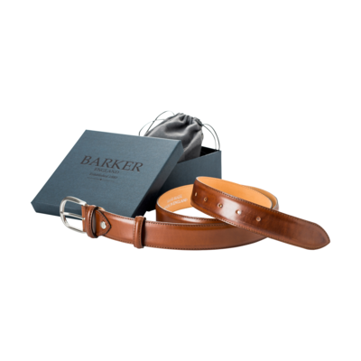 Plain Belt - Walnut Calf
