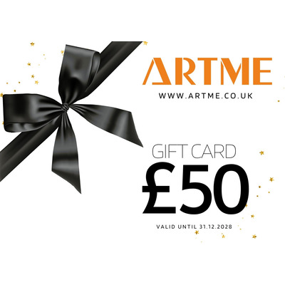 £50 Gift Card for Artme.co.uk - Perfect Gift for Art Lovers!