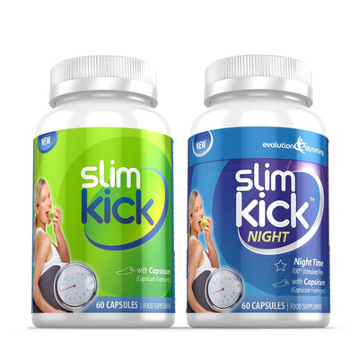Slim Kick Day & Night Weight Management Pack - 1 Month Supply