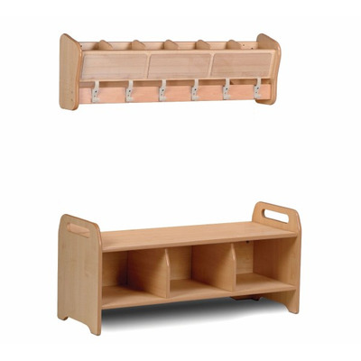 Wall Mounted Cubby Set