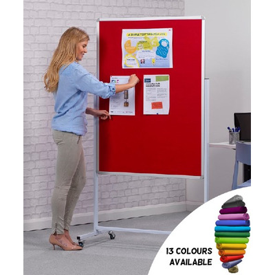 Mobile Double Sided Noticeboards