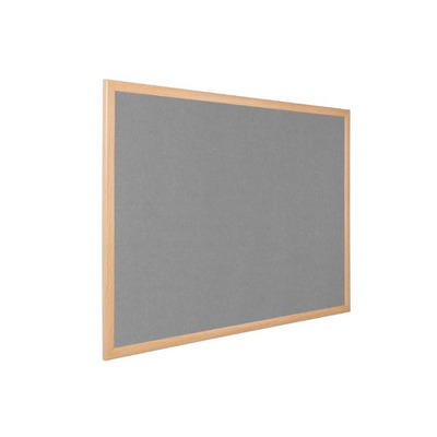 Felt Noticeboard with Oak Effect Frame