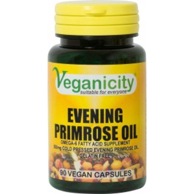 Vegan Evening Primrose Oil 500mg Capsules &pipe; Vegan Supplement Store