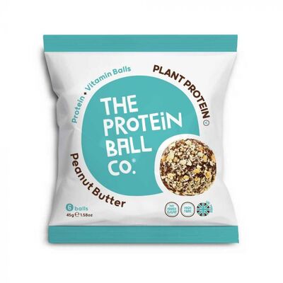 Vegan Protein Balls - A Delicious, Healthy Treat, Peanut Butter / Single (45g)