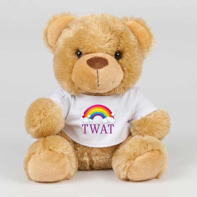 Rainbow Swearing Swear Bear