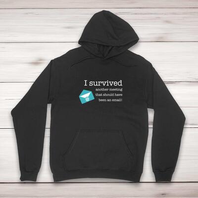I Survived Another Meeting Hoodie