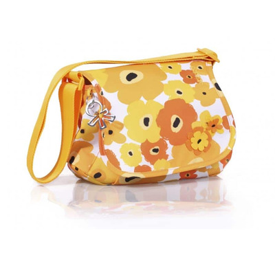 Okiedog Genie Flower Power Changing Bag Orange/Yellow