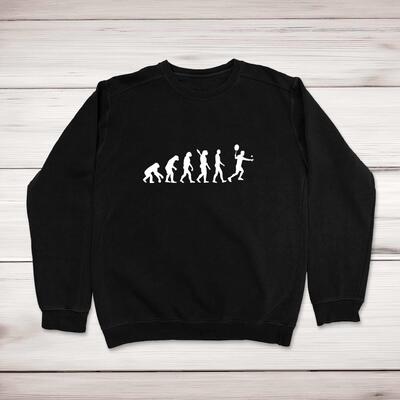 Evolution Of A Tennis Player Sweatshirt