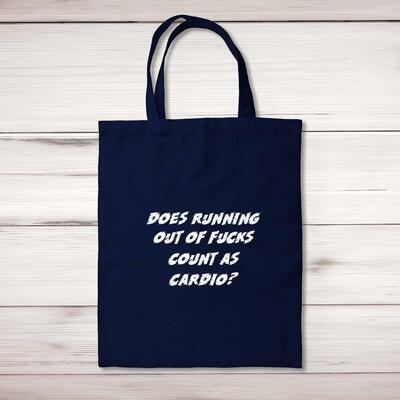 Running Out of Fucks Tote Bag