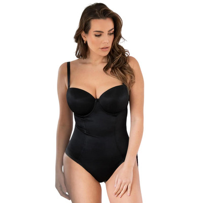 Pour Moi Definitions Strapless Shaping Body - Black - 32D