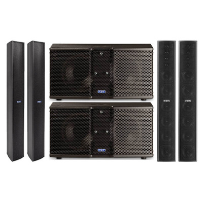 FBT Column Active Line Array System 2200W - Black
