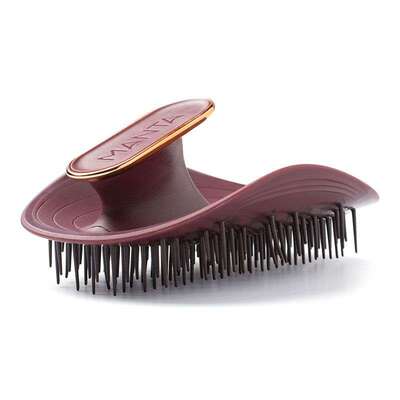 Manta Hair Brush Burgundy