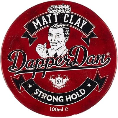Dapper Dan Matt Clay Strong Hold Hair Styling - 100ml