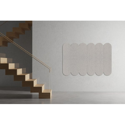 Acoustic Wall Panels 120 x 30cm, Pack of 6